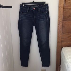American Eagle super stretch super low jegging